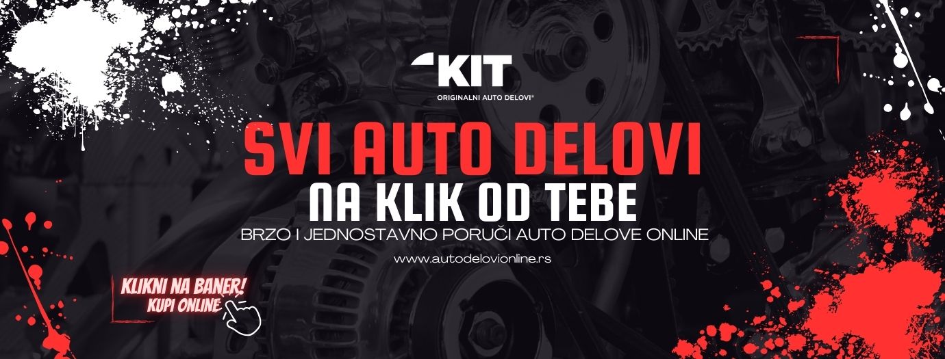 Auto delovi online na klik od tebe