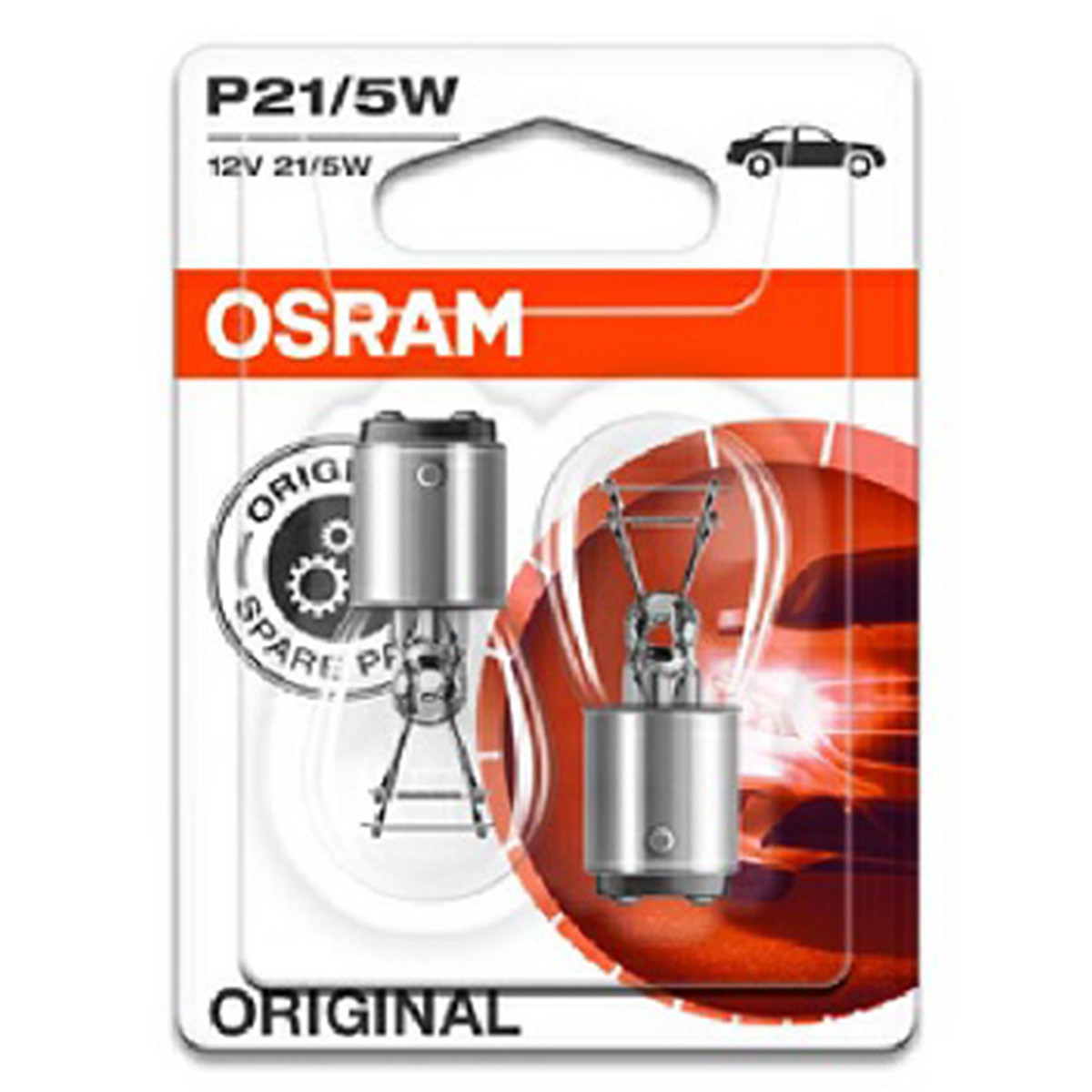 SIJAL PAR 12/ P21/5W 7528-02B 21/5W BAY15D OSRAM 