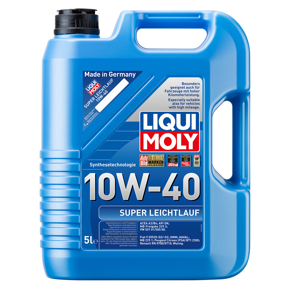 SUPER LEICHTLAUF 9505 ( 1301 ) 10W40 5/1 L.MOLY 