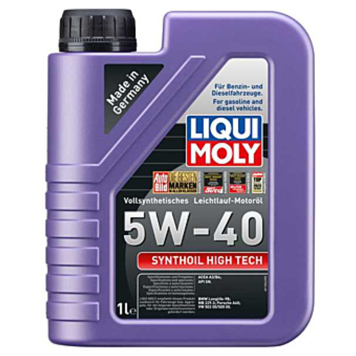 SYNTHOL HIGH TECH 1856 ( 1307 ) 5W40 5/1 L.MOLY 