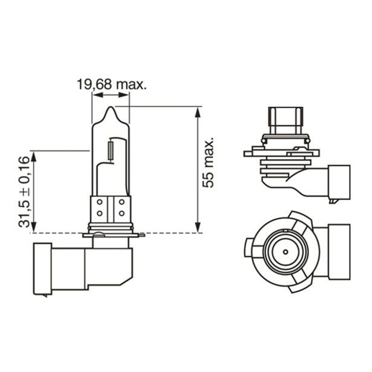 SIJ 12V HB3 1987302807 (  ) ECO BOSCH 