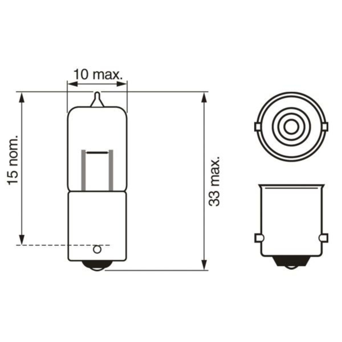 SIJ 12V 10W 1987302233 (  ) PURE LIGHT BOSCH 