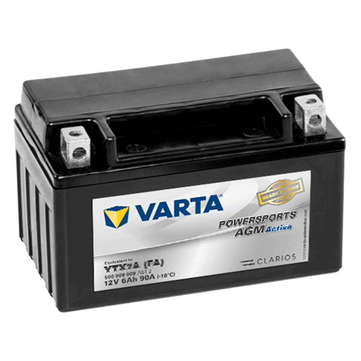 AKUM VARTA MOTO AGM 12V6AH L+ YTX7A-4 