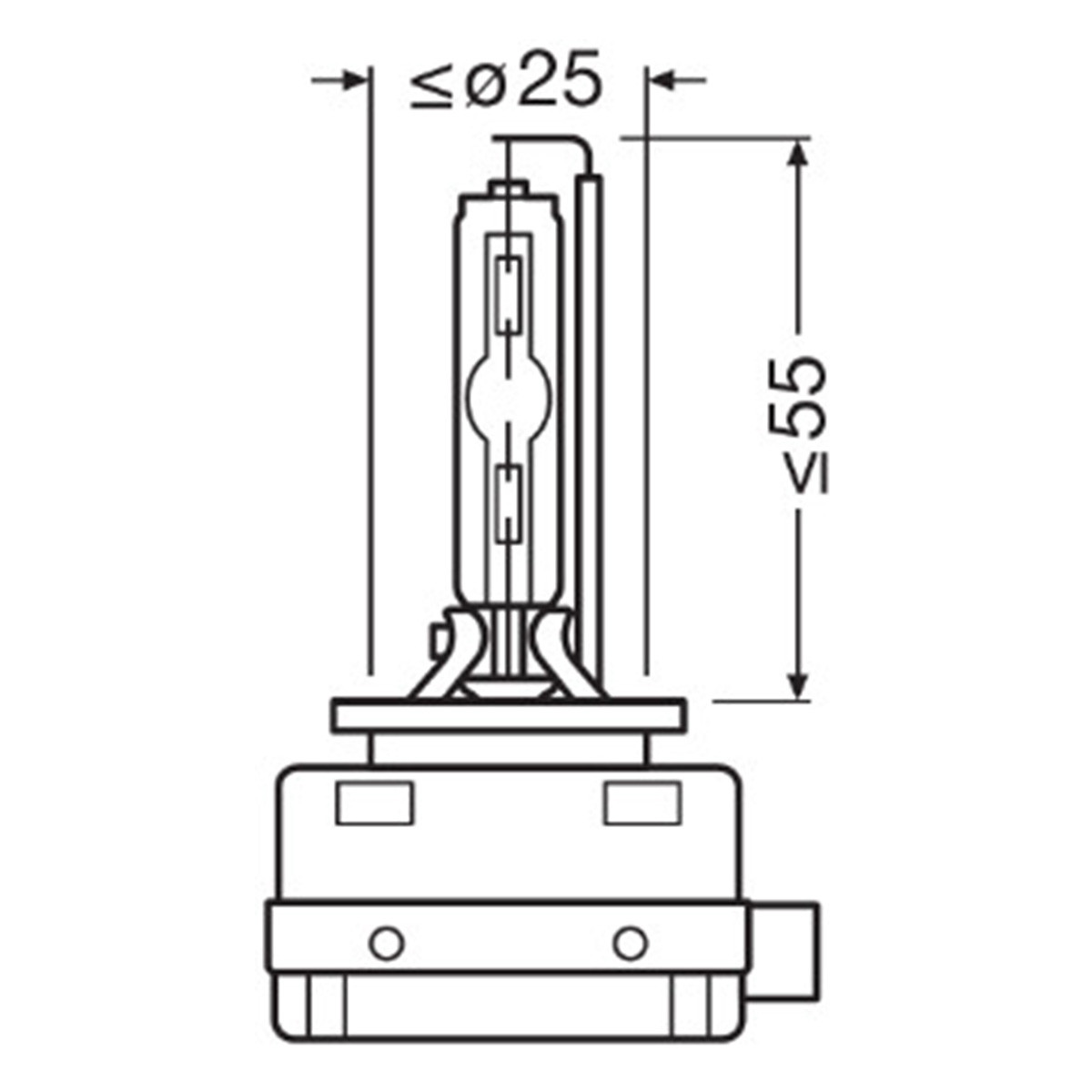 SIJAL PAR XENON / D1S 66140CBN HCB 35W PK32D-2 2BOX OSRAM 