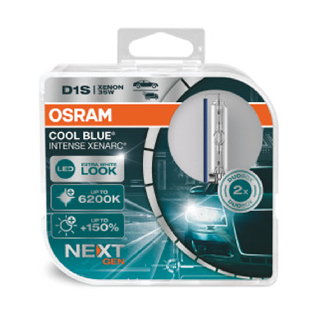 SIJAL PAR XENON / D1S 66140CBN HCB 35W PK32D-2 2BOX OSRAM 