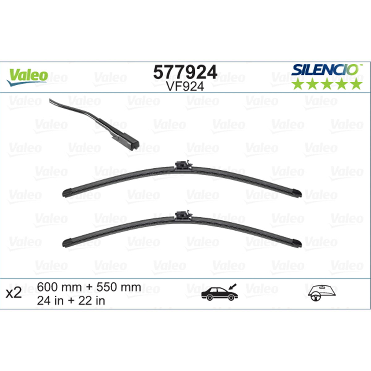 METL BRIS SET  577924 ( ) E CLASS VALEO 