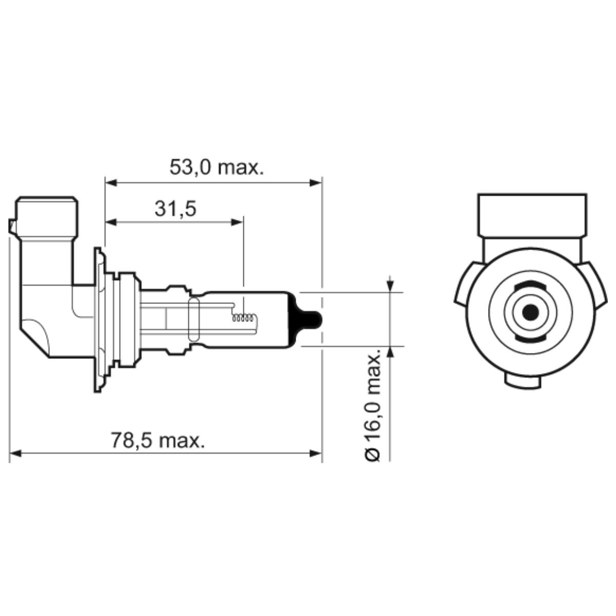 SIJ 12/51W HB4  B.E.  32529 VALEO 32528 