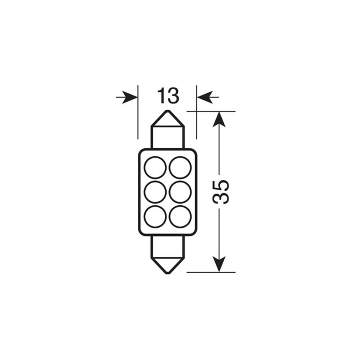 SIJ LED 58427 12V SULF PLAVA  PAR 