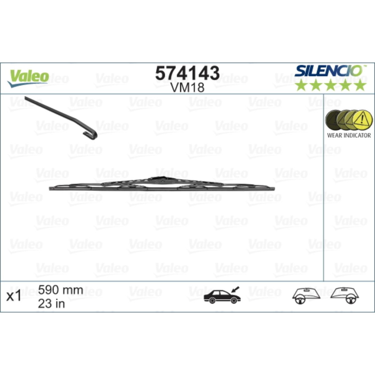 METL VM18 574143 (116148) VALEO SILENCIO 