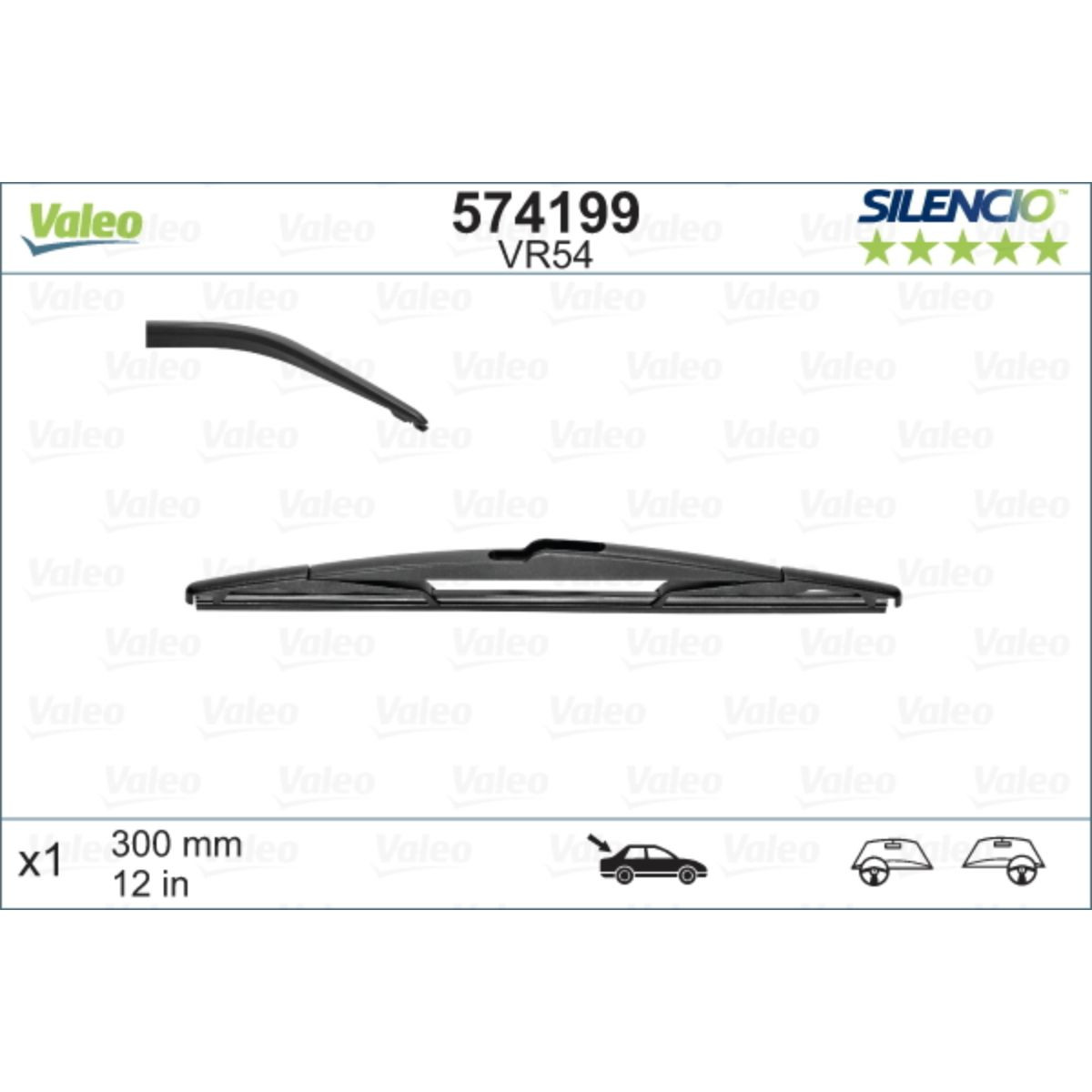 METL ZAD VM54 574199 VALEO SILENCIO 