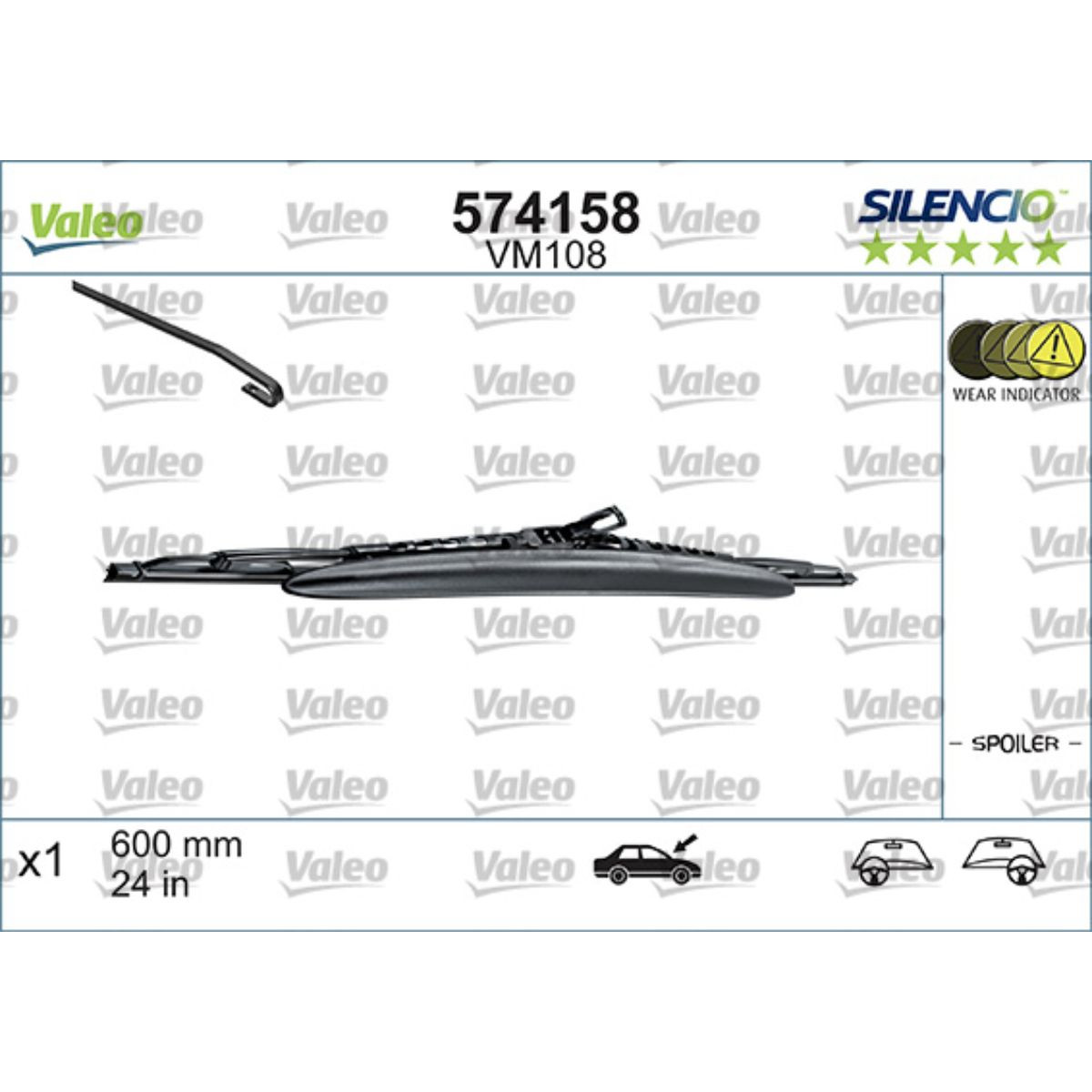 METL VM108 574158 (116612) VALEO SILENCIO 