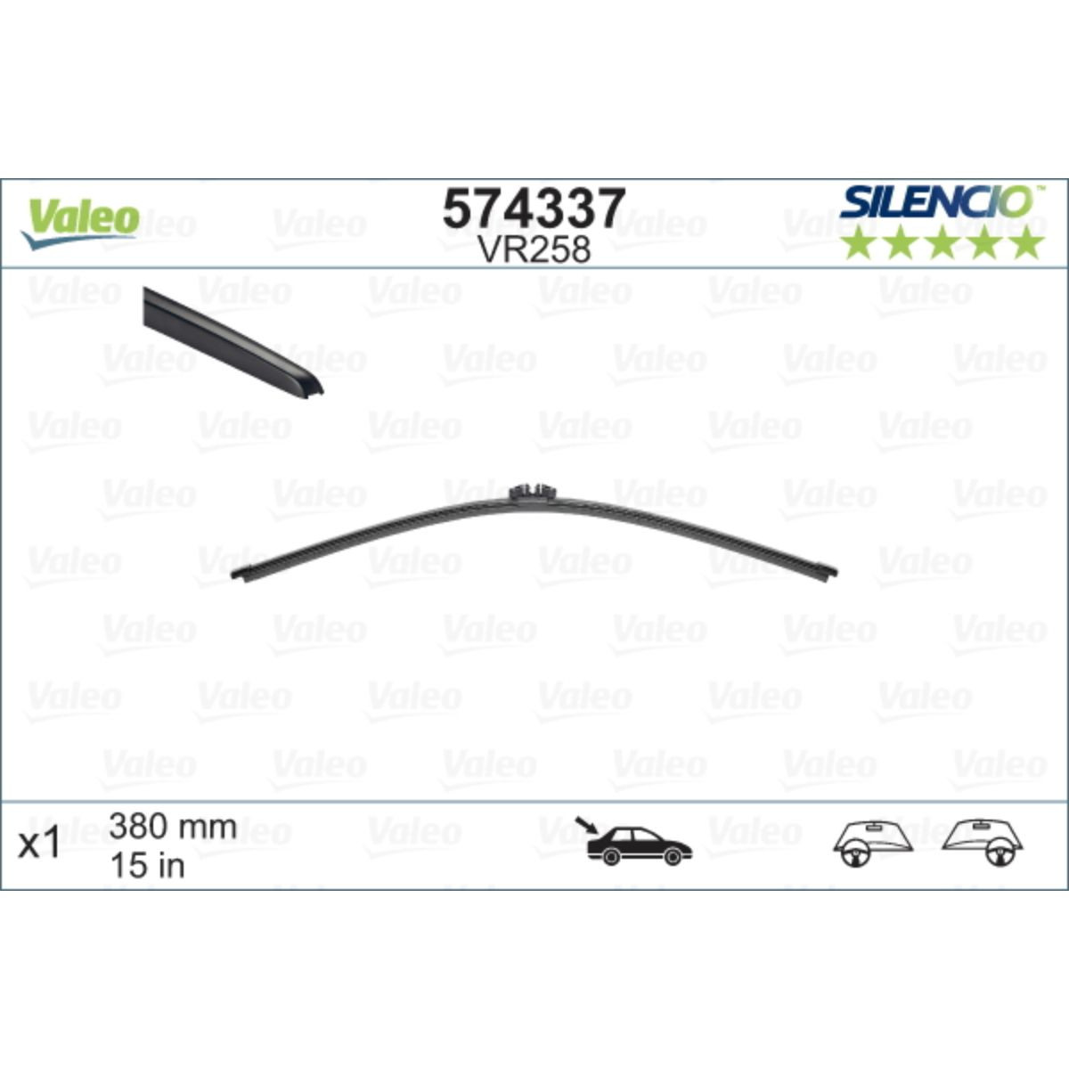 METL ZAD VM258 574337 VALEO SILENCIO 