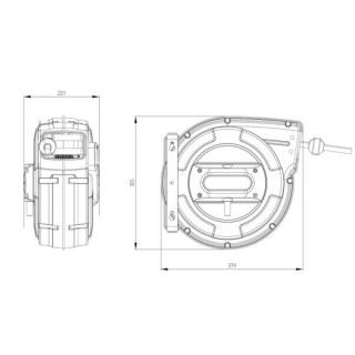 MOTALICA SA CREVOM ZA VAZDUH OP1117 ( ) 10MM 16M CLAS 