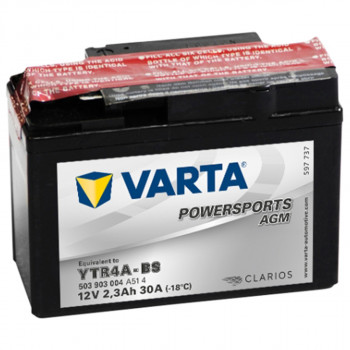 AKUM VARTA MOTO AGM 12V2.3AH D+ YTR4A-BS 