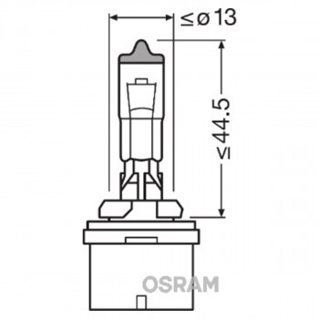 SIJAL 12/ H27/2 881CBI 27W PGJ13 OSRAM 