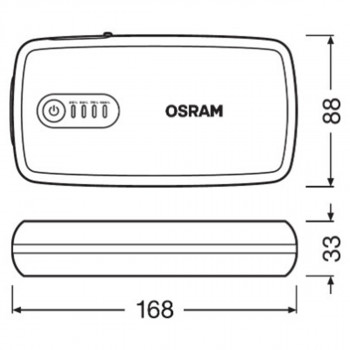 BOOSTER OBSL300 12V 300/600A OSRAM 