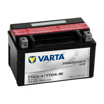 AKUM VARTA MOTO AGM 12V6AH L+ YTX7A-BS 