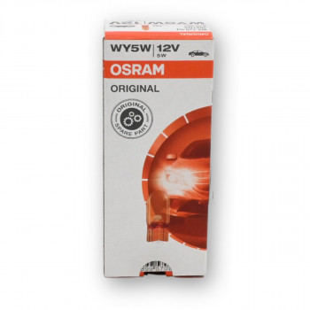 SIJAL 12/ WY5W 2827 5W W2,1x9,5D ZUTO OSRAM 