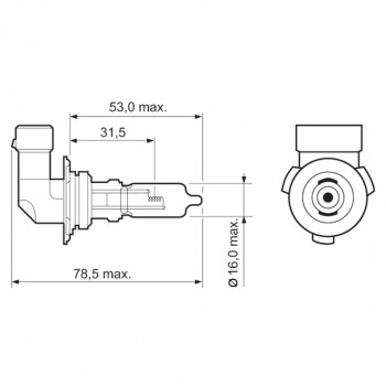 SIJ 12/60W HB3 32013 (48005 58276 32012 ) VALEO 