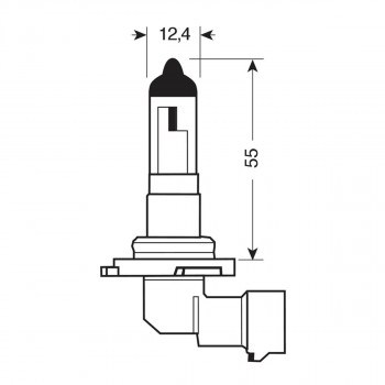 SIJ 58281 12V HB4 55W KUT  4806 