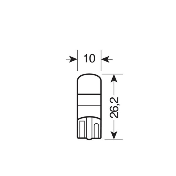 SIJ LED 58519 LAMPA MEGA-LED  1 / PAR BELA 