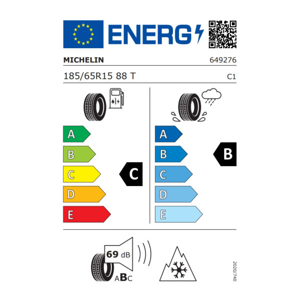 MICH 185/65X15 88T TL ALPIN 7  CB69 