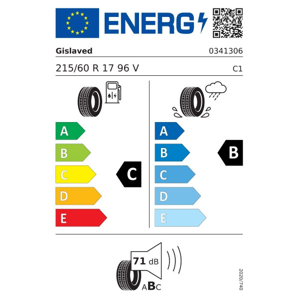 GISLAVED 215/60X17 96V FR ULTRA*SPEED 2 