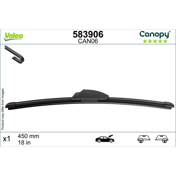 MET 583906 FLAT CAN06 CANOPY VALEO 