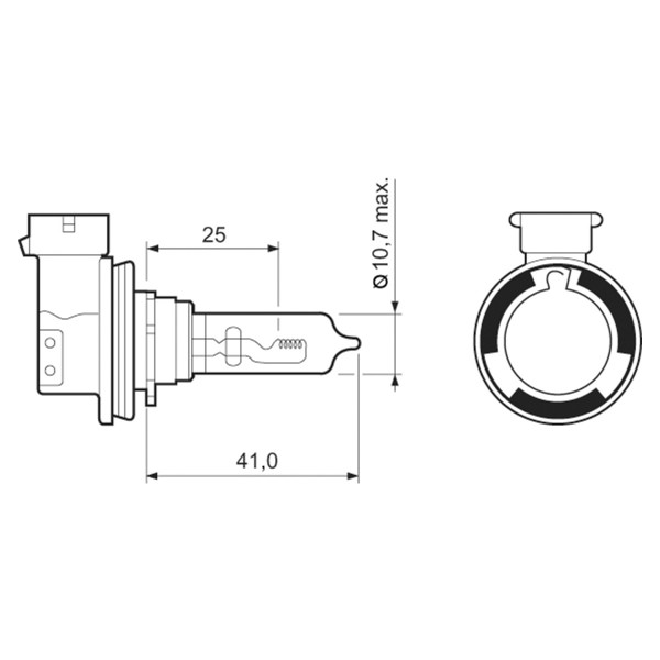 SIJ 12VH9 65W 32011 (57950 32010 ) VALEO 