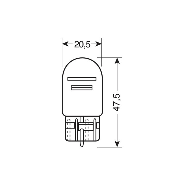 SIJ 12/21/5 UBOD PAR 58096 ( WY21W W3x16q 002052400000 ) TRAFIC LAMPA 