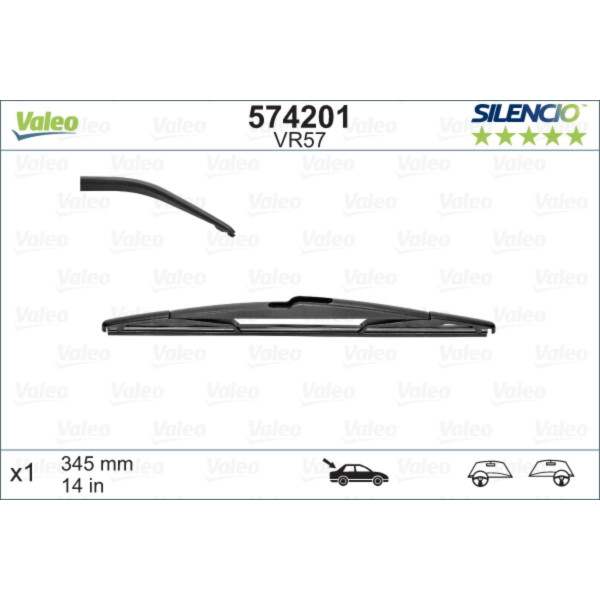 METL ZAD VM57 574201 VALEO SILENCIO 