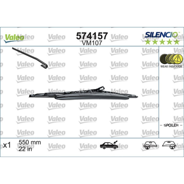 METL VM107 574157 (116606) VALEO SILENCIO 